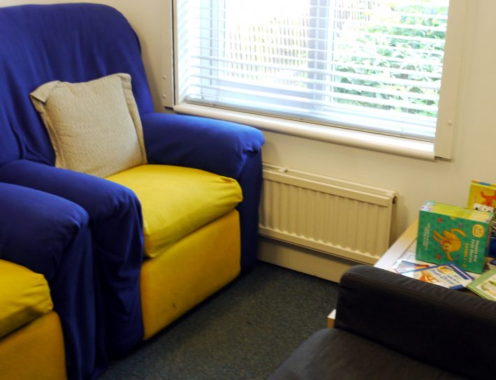 Quiet reading area